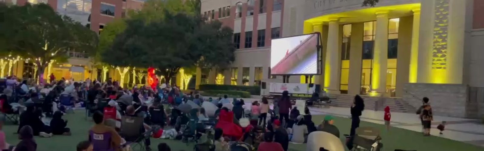 Downtown Plaza Movie Night